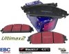Klocki hamulcowe przednie EBC Ultimax2 Dodge Caliber SRT 2,4 Turbo